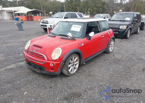 2003 Mini Cooper S from USA, damaged, VIN WMWRE33443TD62747